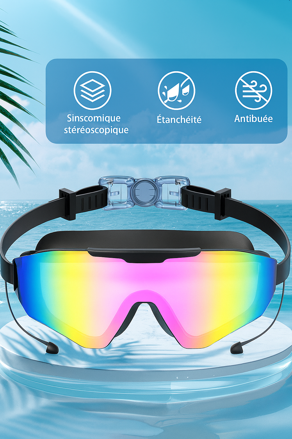 Lunettes de Piscine BleaMud pour Adultes et Enfants